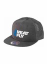 Meatfly Meatfly Kšiltovka Keery Perfor Snapback Grau / Weiß Revital | Grau | Größe