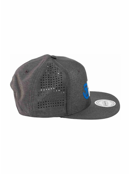 Meatfly Meatfly Kšiltovka Keery Perfor Snapback Grau / Weiß Revital | Grau | Größe