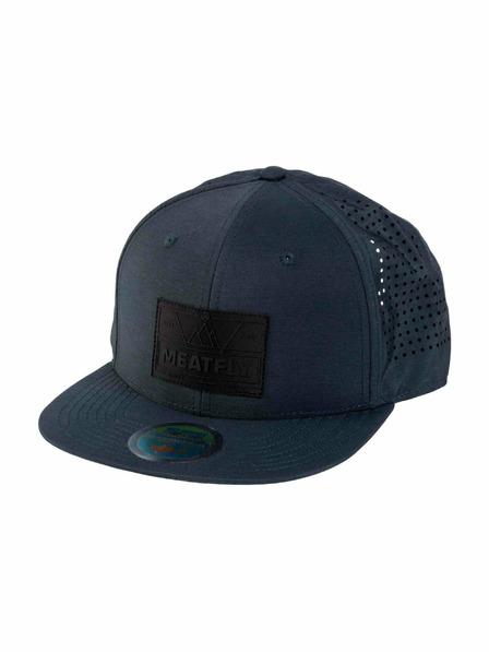 Meatfly Meatfly Kšiltovka Nylan Perfor Snapback Petrol Live | Blau |