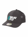 Meatfly Meatfly Kšiltovka Nollie Perfor Cap Grau / Weiß Revital | Grau | Größe