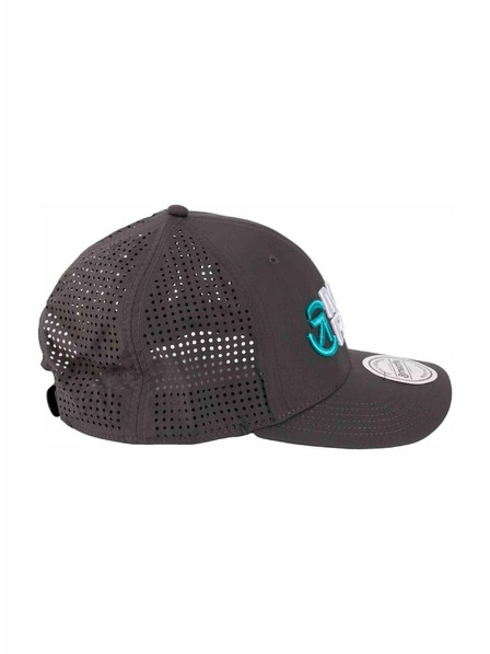 Meatfly Meatfly Kšiltovka Nollie Perfor Cap Grau / Weiß Revital | Grau | Größe