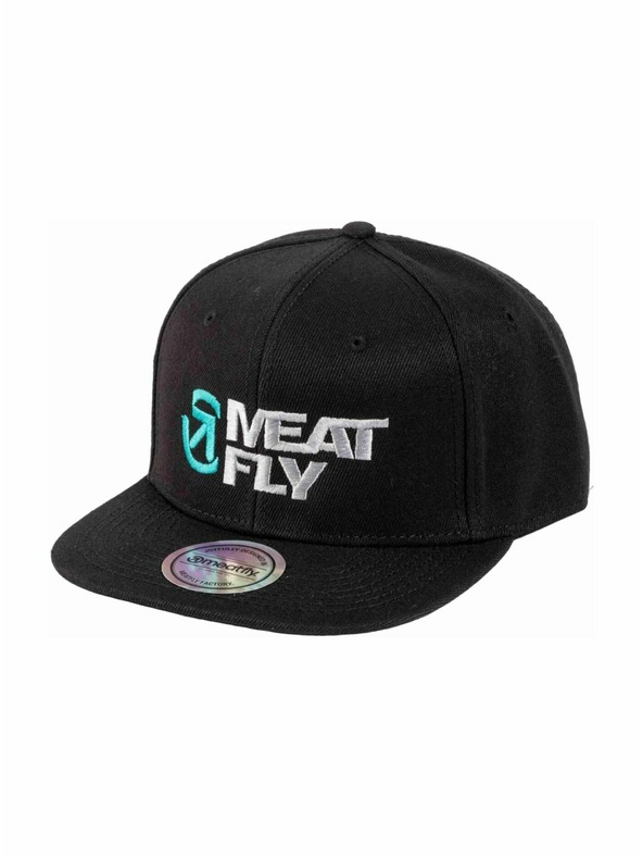 Meatfly Meatfly Kšiltovka Ness Snapback Schwarz / Grau Revital | Schwarz | Größe