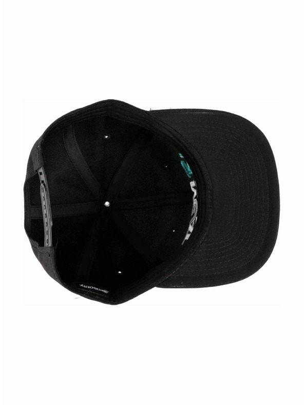 Meatfly Meatfly Kšiltovka Ness Snapback Schwarz / Grau Revital | Schwarz | Größe