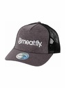 Meatfly Meatfly Kšiltovka Horton Trucker Grau / Weiß Logo | Schwarz | Größe