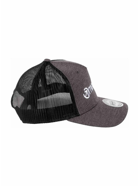 Meatfly Meatfly Kšiltovka Horton Trucker Grau / Weiß Logo | Schwarz | Größe