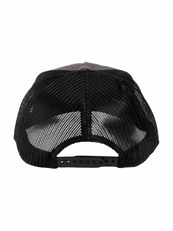 Meatfly Meatfly Kšiltovka Horton Trucker Grau / Weiß Logo | Schwarz | Größe