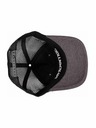 Meatfly Meatfly Kšiltovka Horton Trucker Grau / Weiß Logo | Schwarz | Größe