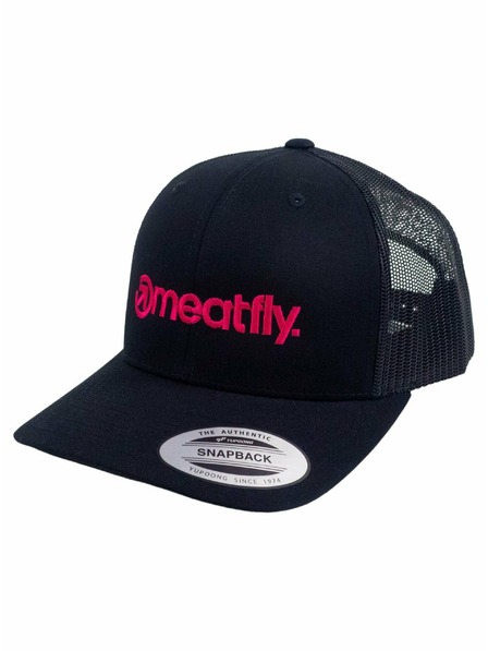 Meatfly Meatfly Kšiltovka MF Logo Trucker Rosa/Schwarz