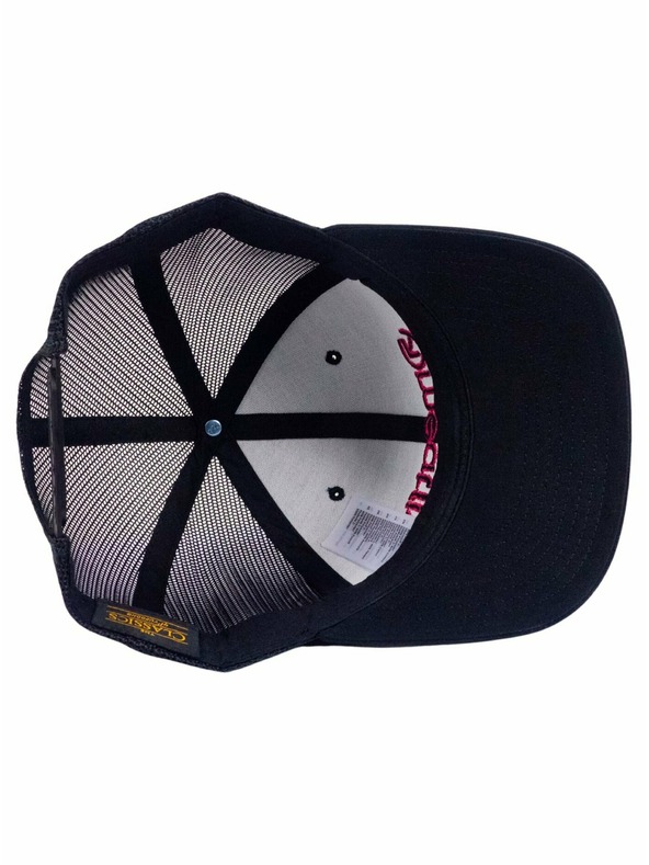 Meatfly Meatfly Kšiltovka MF Logo Trucker Rosa/Schwarz