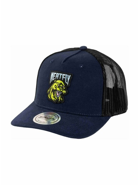 Meatfly Meatfly Kšiltovka Hawkye Trucker Navy Blue Panther | Blau |