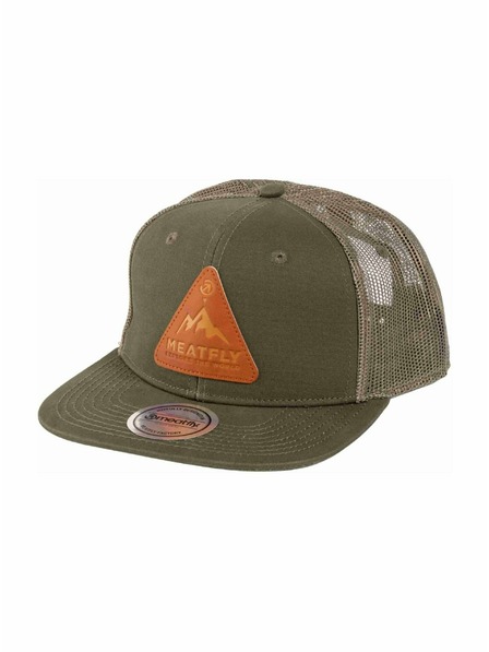 Meatfly Meatfly Kappe Thunderbolt Trucker Olive Peak | Grün |