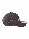 Meatfly Meatfly Kappe Nollie Perfor Cap Grau / Weiß Logo | Grau | Größe