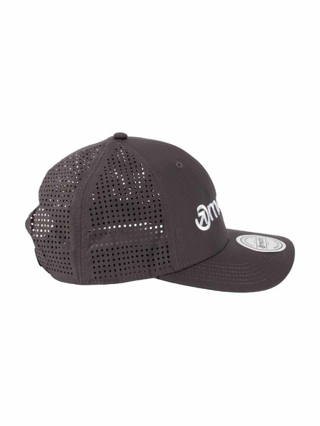 Meatfly Meatfly Kappe Nollie Perfor Cap Grau / Weiß Logo | Grau | Größe