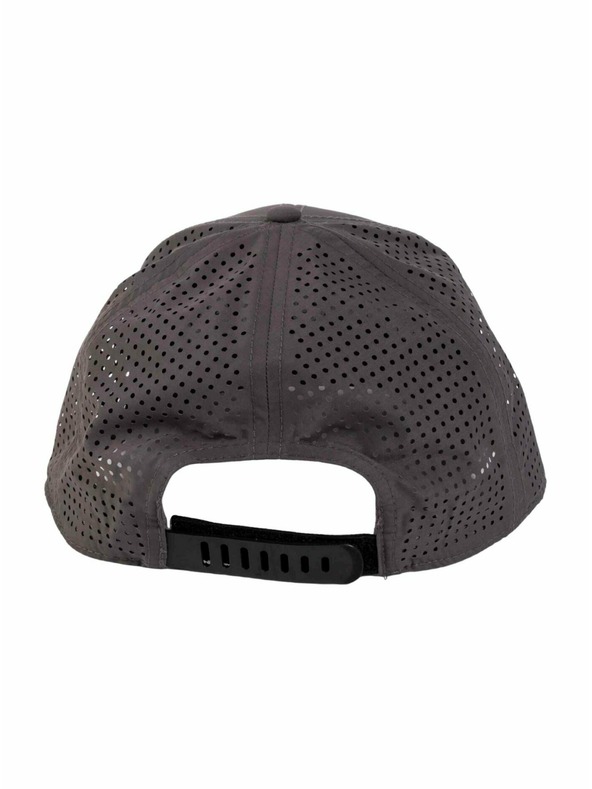 Meatfly Meatfly Kappe Nollie Perfor Cap Grau / Weiß Logo | Grau | Größe