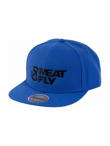 Meatfly Meatfly Kappe Ness Snapback Blue / Black Revital | Schwarz | Größe