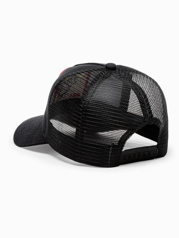 Edoti Herren Baseball-Kappe - schwarz EDOTI