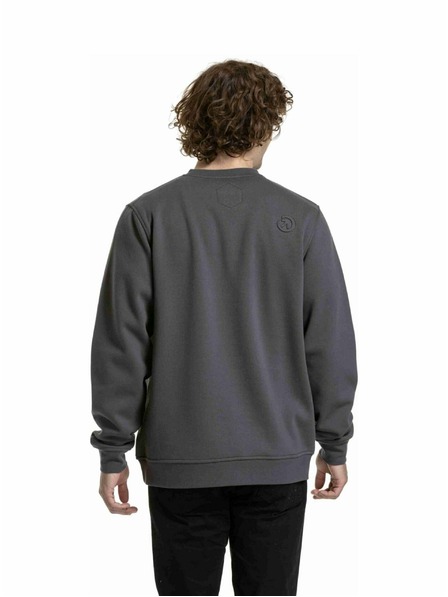 Meatfly Meatfly Herren Sweatshirt Luke Dark Grey | Grau |