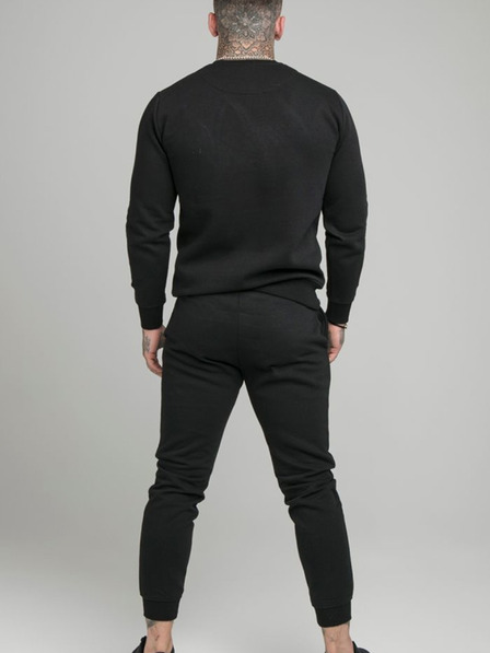 Siksilk Schwarze Herren Sweatshirt SikSilk
