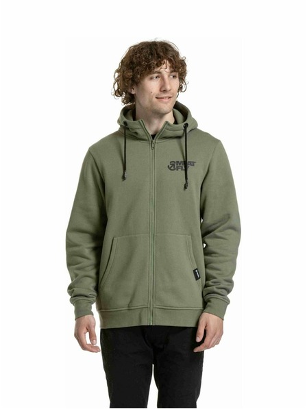 Meatfly Meatfly Herren Sweatshirt Cooper Olive | Grün |