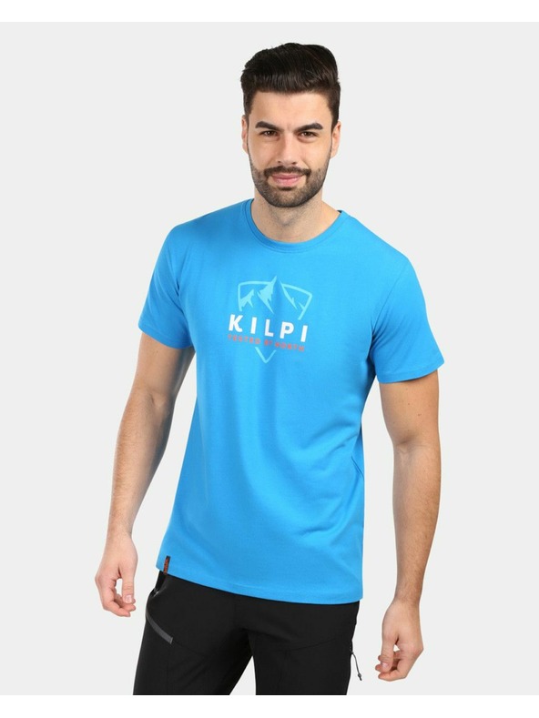 Kilpi Herren Baumwoll-T-Shirt Kilpi DISCOVER-M Blau