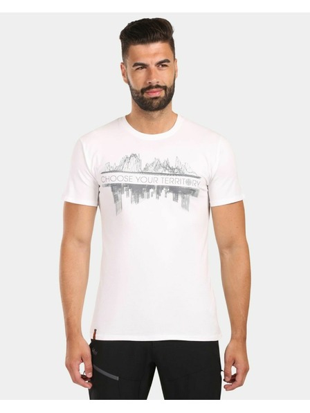 Kilpi Herren Baumwoll-T-Shirt Kilpi DISCOVER-M Weiß