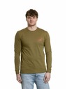 Meatfly Meatfly Herren-Langarmshirt Judgement 30 Khaki Grün