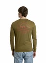 Meatfly Meatfly Herren-Langarmshirt Judgement 30 Khaki Grün