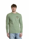 Meatfly Meatfly Herren-Langarmshirt Julien Basil Skeleton