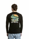 Meatfly Meatfly Herren-Langarmshirt Julien Mountains Schwarz