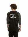 Meatfly Meatfly Herren Langarm-T-Shirt Kennedy Raglan Schwarz