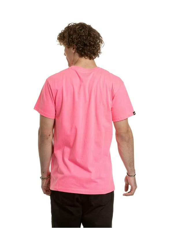 Meatfly Meatfly Herren T-Shirt Revital Neonrosa