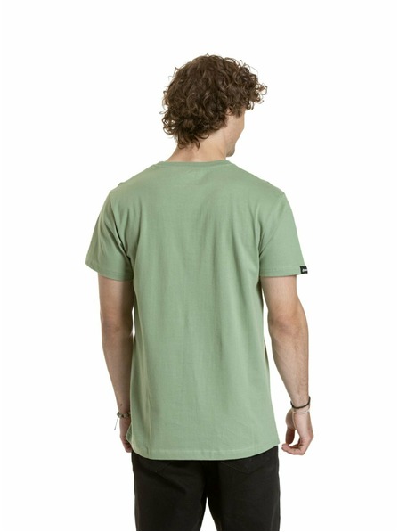 Meatfly Meatfly Herren T-Shirt Gestreiftes Logo Basil