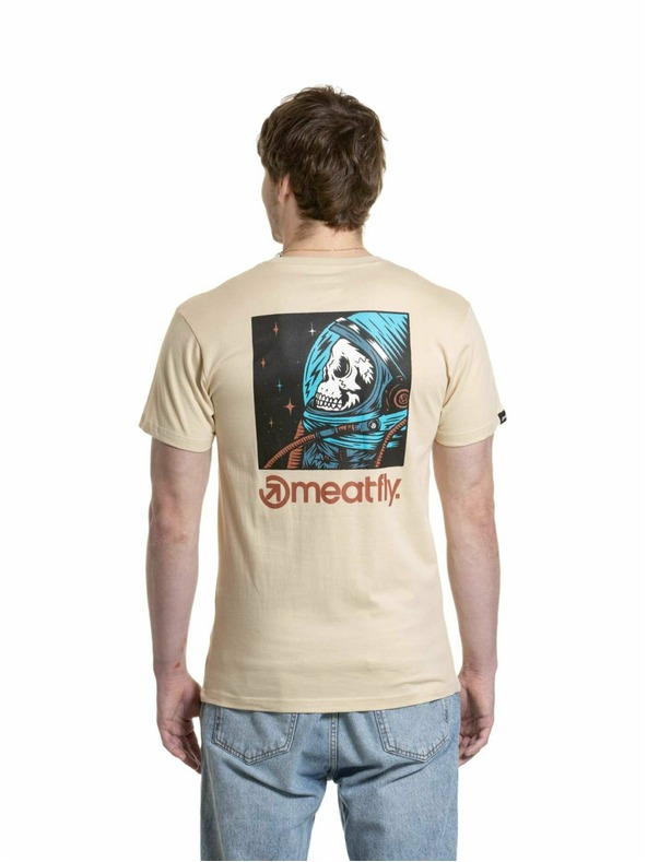 Meatfly Meatfly Herren T-Shirt Cosmic Sand