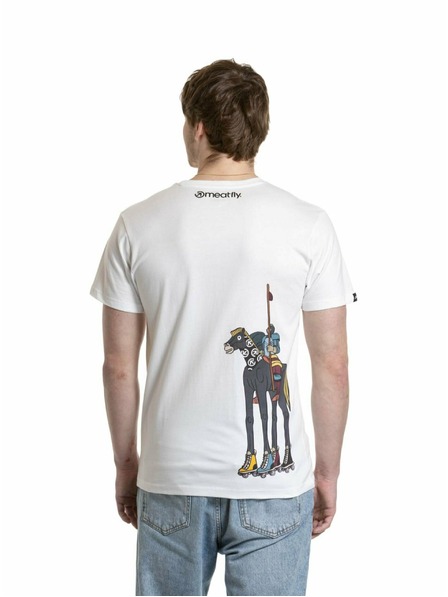 Meatfly Meatfly Herren T-Shirt Horse Weiß