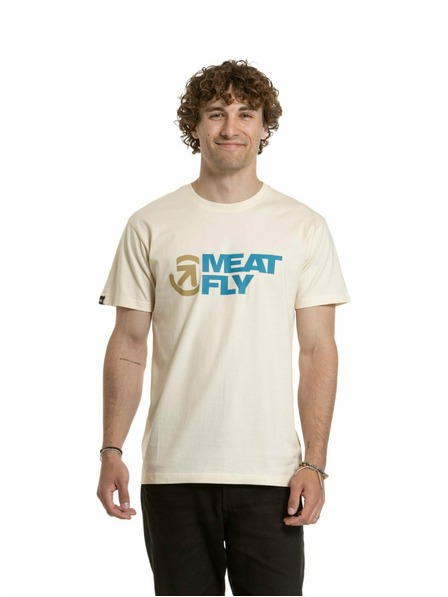 Meatfly Meatfly Herren T-Shirt Revital Weiß