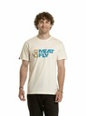 Meatfly Meatfly Herren T-Shirt Revital Weiß