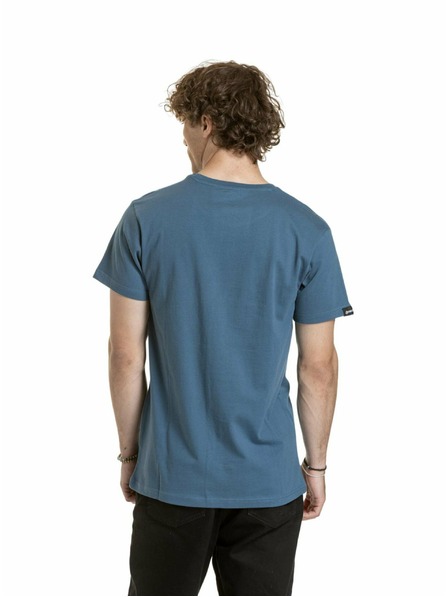 Meatfly Meatfly Herren T-Shirt Logex Dunkelschiefer | Grau