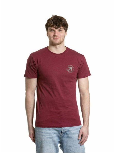 Meatfly Meatfly Herren T-Shirt Arrow Dunkelwein | Rot