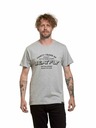 Meatfly Meatfly Herren T-Shirt Yvans Written Patch Grau