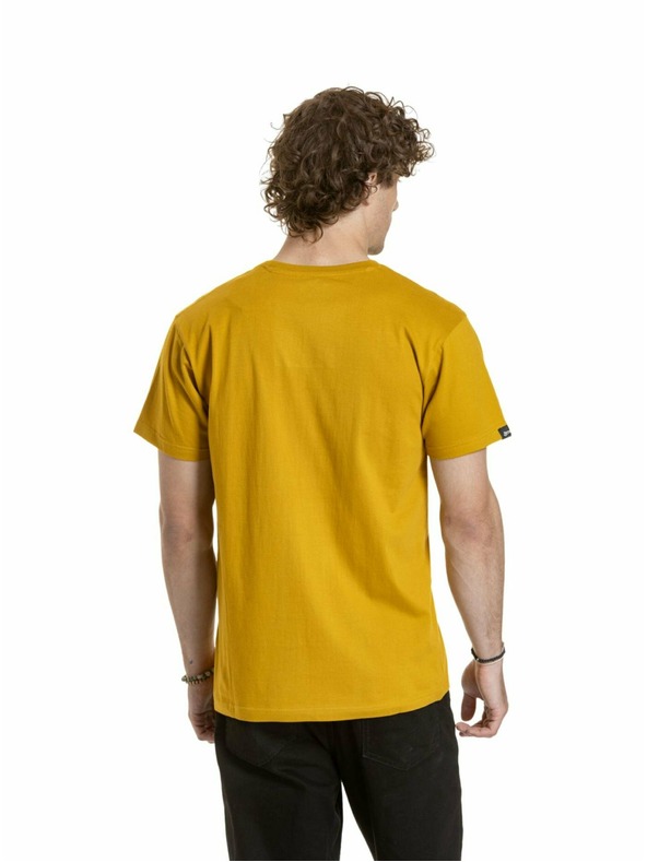 Meatfly Meatfly Herren T-Shirt MF Logo Mustard