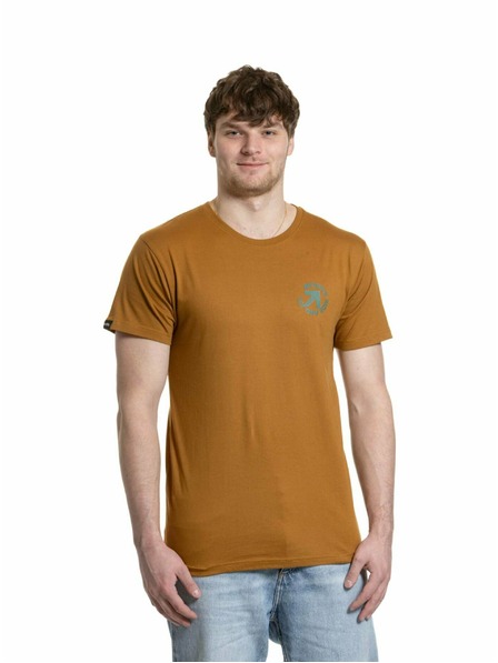 Meatfly Meatfly Herren T-Shirt Arrow Gold Braun | Braun