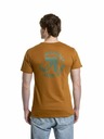 Meatfly Meatfly Herren T-Shirt Arrow Gold Braun | Braun