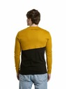 Meatfly Meatfly Herren Langarm-T-Shirt Judgement Racing Senf