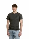 Meatfly Meatfly Herren T-Shirt Cosmic Charcoal Meliert