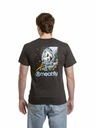 Meatfly Meatfly Herren T-Shirt Cosmic Charcoal Meliert