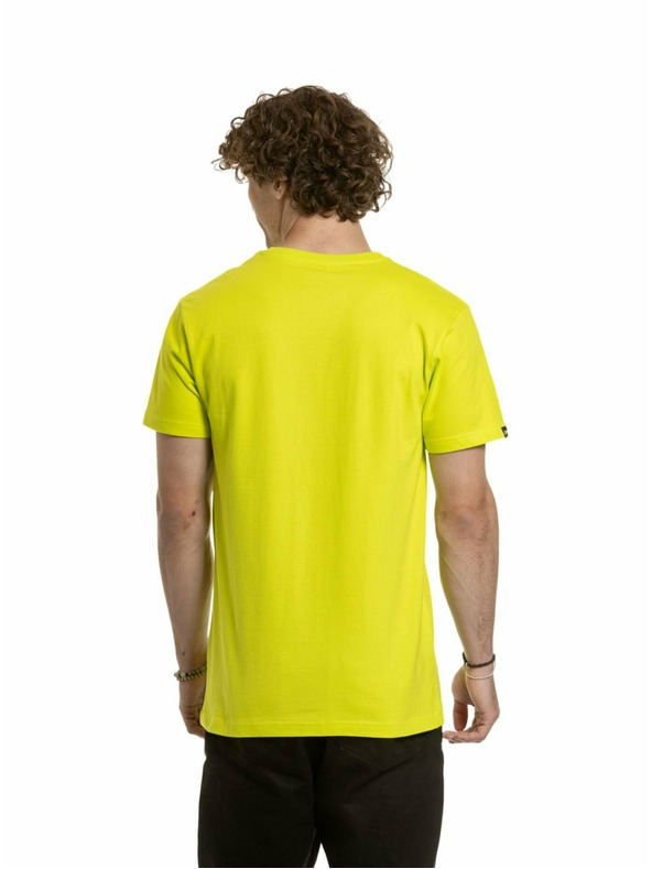 Meatfly Meatfly Herren T-Shirt Revital Sicherheitsgelb