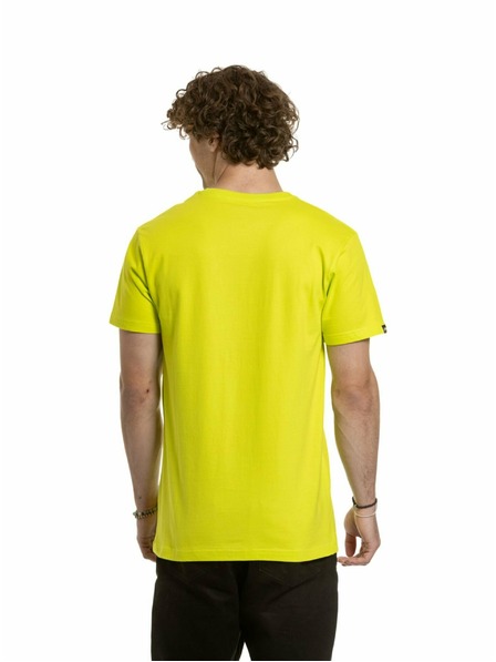 Meatfly Meatfly Herren T-Shirt Revital Sicherheitsgelb