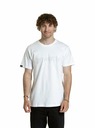 Meatfly Meatfly Herren T-Shirt Gestreiftes Logo Weiß | Weiß