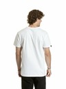 Meatfly Meatfly Herren T-Shirt Gestreiftes Logo Weiß | Weiß