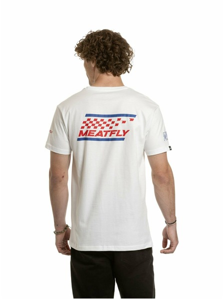 Meatfly Meatfly Herren T-Shirt Furious Weiß